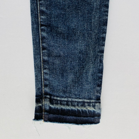 NWT Frame Denim Le Skinny de Jeanne Skinny Jean Frayed Hem - Picture 2 of 9